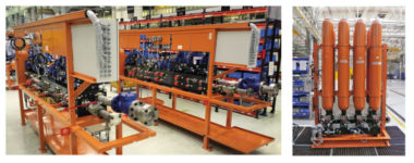 composants hydrauliques