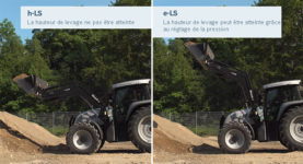 Différence en E-Load-sensing et système classique