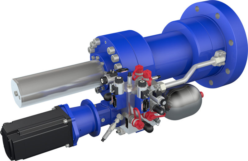 Axe électro-hydraulique