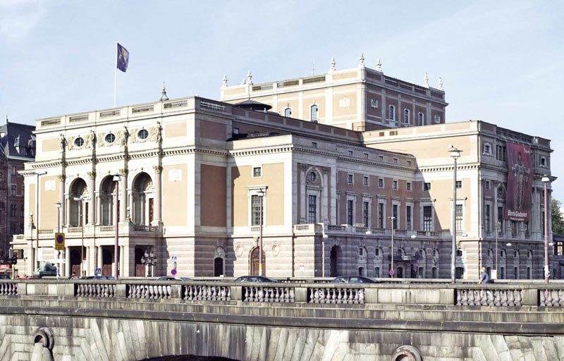 Façade opéra Stockholm