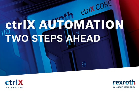 Système d’automatisme ctrlX AUTOMATION par Bosch Rexroth